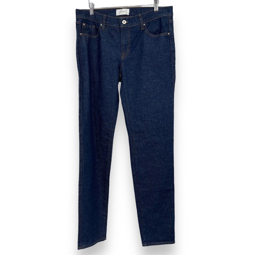 Sene Air Dark Midnight Wash High Rise Skinny Jeans Size 17 Blue Denim Jeans